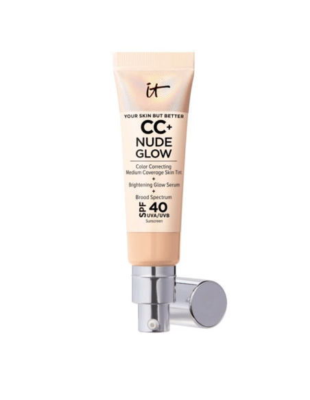 CC+ Nude Glow Lightweight Foundation + Glow Serum with SPF 40
