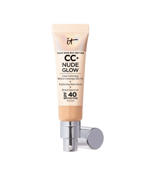 CC+ Nude Glow Lightweight Foundation + Glow Serum with SPF 40