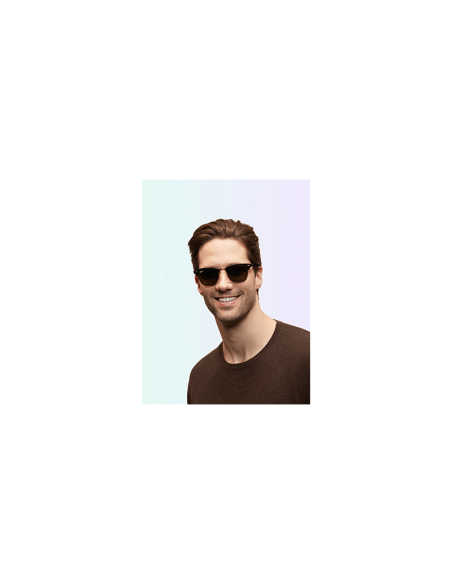 RAYBAN Clubmaster W0365 - Negro sobre dorado