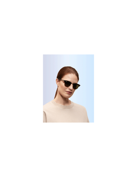 RAYBAN Clubmaster W0365 - Negro sobre dorado