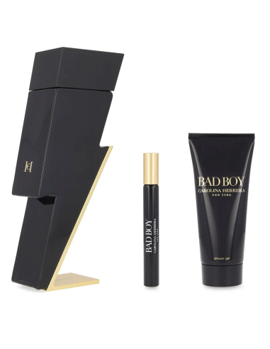 SET CH BAD BOY EDT 100 ML+TRAVEL SPR+GEL